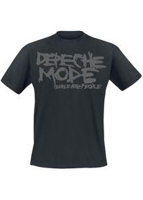 Depeche Mode T-shirt - People Are People - S tot XXL - voor Mannen - zwart