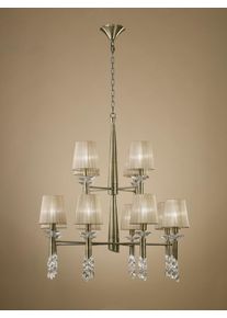 Mantra TIFFANY Hanglamp Bruin, 12-lichts