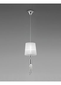 Mantra TIFFANY Hanglamp Chroom, 1-licht