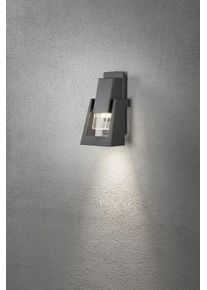 Konstsmide Potenza Muurlamp Antraciet, 1-licht