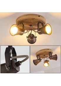 hofstein SKODSBOL Ceiling Light Light wood, black, 3-light sources