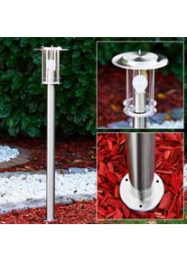 hofstein Borne lumineuse Mulo Acier inoxydable, 1 lumière