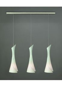 Mantra Zack pendant light chrome, 3-light sources