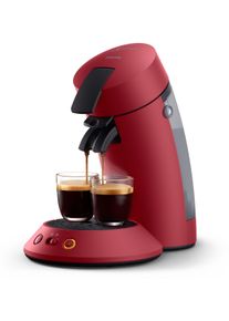 Senseo , Kaffeepadmaschine »Original Plus CSA210/90«, inkl. Gratis-Zugaben im Wert von 5,- UVP , rot