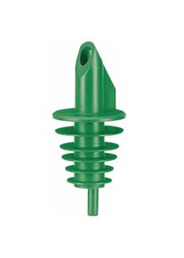 ich-zapfe BILLY - verseur en plastique pour bouteilles de 0,5 à 1,5 litre - vert - avec 5 lamelles