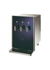 ich-zapfe Waterdispenser, bruiswater machine, sodamaker, carbonator - Bluglass 80, op tafel