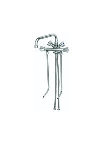 ich-zapfe Kraan, Waterkraan, Keuken kraan - "BRUSE", voor 2 wasbakken, hoge druk