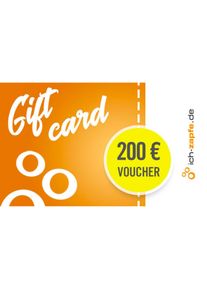 ich-zapfe Cadeaubon 200 Euro
