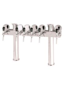ich-zapfe Tapzuil / Biertapzuil - Model Tower T6 - 6-kraans