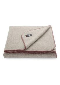 Woollen Blanket Eiger Light gray, uncolored,