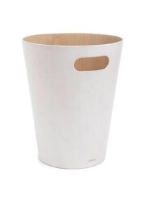 Umbra Wastebasket Woodrow White,