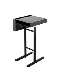 Magazin Side table station RAL 9005 Jet black,