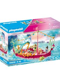 Playmobil® , Konstruktions-Spielset »Romantisches Feenboot (70659), Fairies«, (86 St.), mit im Dunkeln leuchtender BlütenlaterneMade in Germany ,...