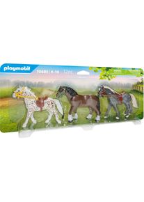 Playmobil® , Konstruktions-Spielset »3 Pferde (70683), Country«, (12 St.), Made in Europe , bunt , Spielbausteine