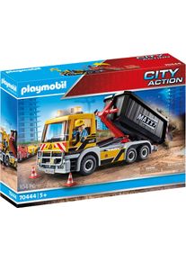 Playmobil® , Konstruktions-Spielset »LKW mit Wechselaufbau (70444), City Action«, (104 St.), Made in Europe , bunt , Spielbausteine