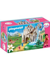 Playmobil® , Konstruktions-Spielset »Am Kristallsee mit Heidi, Peter und Clara (70254), Heidi«, (74 St.), Made in Germany , bunt , Spielbausteine