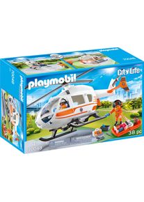 Playmobil® , Konstruktions-Spielset »Rettungshelikopter (70048), City Life«, (38 St.), Made in Germany , bunt , Spielbausteine