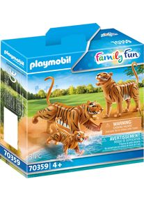 Playmobil® , Konstruktions-Spielset »2 Tiger mit Baby (70359), Family Fun«, (3 St.), Made in Europe , orange , Spielbausteine