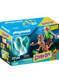 Playmobil® , Konstruktions-Spielset »SCOOBY-DOO! Scooby & Shaggy mit Geist (70287), SCOOBY-DOO!«, (22 St.), Made in Europe , bunt , Spielbausteine