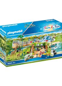 Playmobil® , Konstruktions-Spielset »Mein großer Erlebnis-Zoo (70341), Family Fun«, (213 St.), Made in Germany , bunt , Spielbausteine