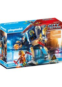 Playmobil® , Konstruktions-Spielset »Polizei-Roboter: Spezialeinsatz (70571), City Action«, (50 St.), Made in Germany , bunt , Spielbausteine