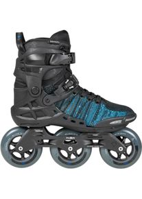 Powerslide Phuzion Inlineskates »Phuzion Xenon 100 Men« schwarz, Größe 44, Triskate - schneller, wendiger, komfortabler