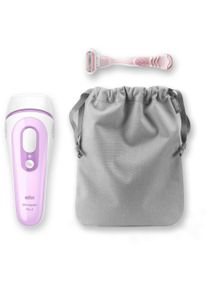 Braun Ipl-Haarentferner »Silk·Expert Pro 3 pl3012«, 300.000 Lichtimpulse lila, Braun neuestes IPL-Haarentfernungsgerät. Sichtbare Verminderung des...