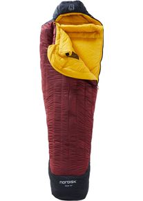 Nordisk Mumienschlafsack »Oscar -20° Mummy«, (2 Tlg.) rot, Größe L: 205 cm, Mumienform mit 3D-Winterkapuze