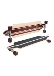 Hudora Longboard »Big Rock« braun, Longboard für Einsteiger und Fortgeschrittene