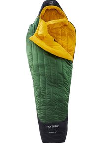 Nordisk Mumienschlafsack »Gormsson -20° Mummy«, (2 Tlg.) grün, Größe L: 205 cm, Mumienform mit 3D-Kapuze