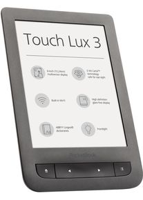 PocketBook , eBook Reader »Touch Lux 3 dark grey« , grau