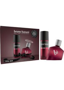 Bruno Banani , Duft-Set &raquo;Loyal Man&laquo;, (Set, 2 tlg.) , rot , 80 ml , Eau de Parfum und Deo Body Spray f&uuml;r ihn