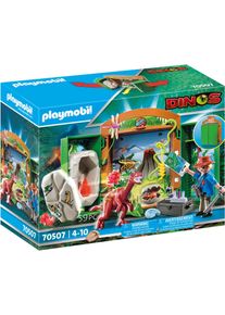 Playmobil® , Konstruktions-Spielset »Spielbox Dinoforscher (70507), Dinos«, (59 St.) , bunt , Spielbausteine