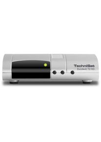 Technisat , DVB-T2 HD FTA Receiver (HDMI, USB2.0, H.265/HEVC) , silberfarben , Geringer Stromverbrauch