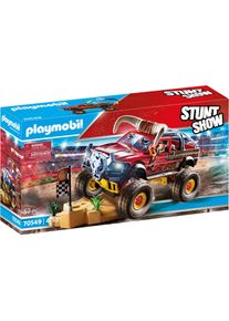 Playmobil® , Konstruktions-Spielset »Monster Truck Horned (70549), Stuntshow«, (57 St.) , bunt , Spielbausteine