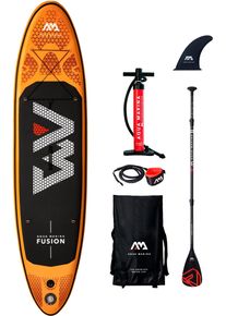 Aqua Marina , Inflatable SUP-Board »Fusion«, (Set, mit Paddel, Pumpe und Transportrucksack) , orange , Wassersportboards