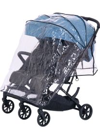 Knorrbaby , Kinderwagen-Regenschutzh&uuml;lle &raquo;f&uuml;r Zwillingsbuggy Twin-Easy Fold&laquo; , farblos , Regenschutz