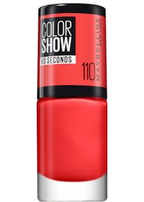 Maybelline NEW YORK , Nagellack &raquo;ColorShow Nagellack&laquo; , rot , Nr. 110 urban coral , Bringt die angesagtesten Trends aus New York auf die N&auml;gel