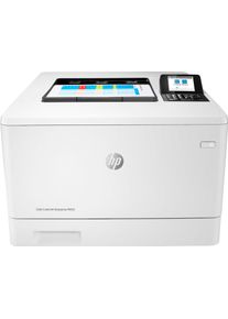 HP , Laserdrucker »Color LaserJet Enterprise M455dn« , weiß , Beidseitiger Druck, Display