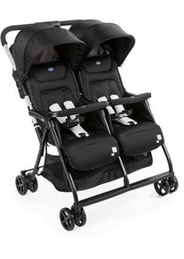 Chicco , Zwillingsbuggy &raquo;OHlal&agrave; Twin, Black Night&laquo;, 15 kg, Zwillingskinderwagen; Kinderwagen f&uuml;r Zwillinge; Buggy f&uuml;r Zwillinge; Zwillingswagen ,...