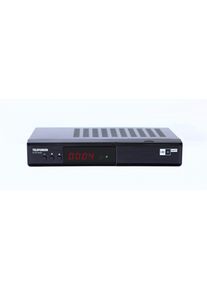 Telefunken , SAT-Receiver »TF-S 7715-HD+«, (LAN (Ethernet), (DVB-S, HD, Smart TV, LAN, USB) , schwarz , HDMI/HDCP, CI+, USB 2.0, LAN/Ethernet uvm.