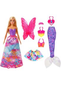 Barbie , Anziehpuppe »Dreamtopia 3-in-1-Fantasie« , bunt , Puppen