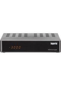Imperial by TELESTAR , SAT-Receiver »HD 6i kompakt«, (DVB-S2, Alexa Voice, Sat to IP, PVR Ready) , schwarz , Smart-Receiver: Mediatheken (z.B. ARD,...