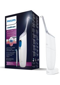 Philips Sonicare , AirFloss »Ultra HX8438«, 2 St. Aufsätze}, zur Zahnzwischenraumreinigung , weiß , 1-, 2- oder 3-fach Sprühstoß, zur Verwendung...