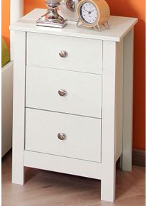 Home Affaire , Nachtkommode &raquo;Justin&laquo; , wei&szlig;