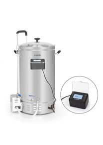 Klarstein , Maischekessel 2500W 35L 30-100°C Umwälzpumpe , grau , Kleinelektrogeräte sonstige