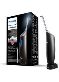 Philips Sonicare , AirFloss »Ultra HX8438«, 2 St. Aufsätze}, zur Zahnzwischenraumreinigung , schwarz , 1-, 2- oder 3-fach Sprühstoß, zur Verwendung...