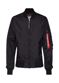 Alpha Industries, Damer, Overgangsjakke, Brandrød / Sort, Størrelse XL
