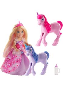 Barbie , Anziehpuppe &raquo;Dreamtopia Chelsea Puppe und Einh&ouml;rner&laquo; , bunt , Puppen