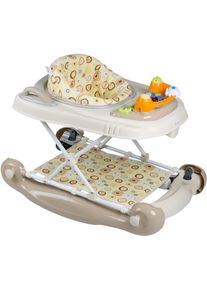 BABYGO , Lauflernhilfe »Walker 4 in 1, beige« , grau , Lauflernhilfen